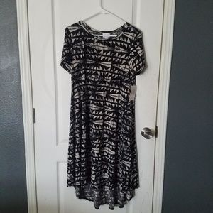 Lularoe Carly Aztec Geometric Print